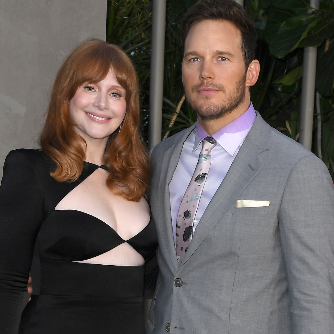 Watch Chris Pratt Hilariously Crash Bryce Dallas Howard's Interview Watch Chris Pratt Hilariously Crash Bryce Dallas Howard's Interview
